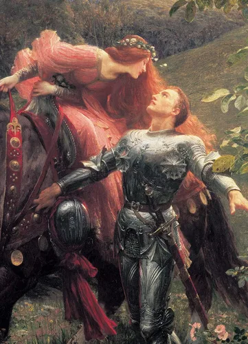 Miniatura 2 de EuroGraphics La Belle Dame sans Merci (detalle) por Sir Frank Dicksee - Rompecabezas de 1000 piezas