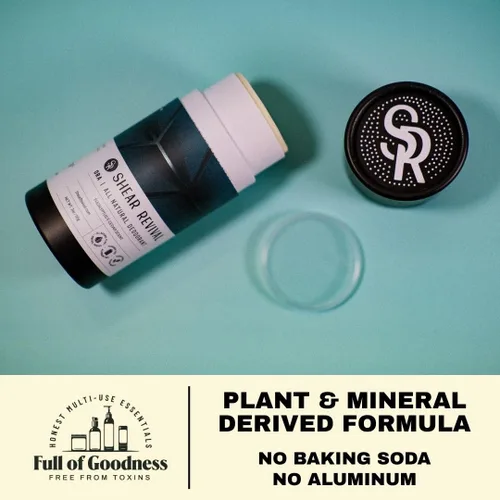 Miniatura 7 de Shear Revival Ora All Natural Deodorant - Aluminum Free, Baking Soda Free Deodorant with Cocoa Butter, Long Lasting, Gentle Formula for All Skin