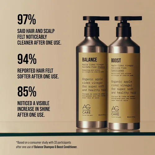 Miniatura 6 de AG Hair BALANCE - Recambio de champú sin sulfato de vinagre de sidra de manzana, 1 litro