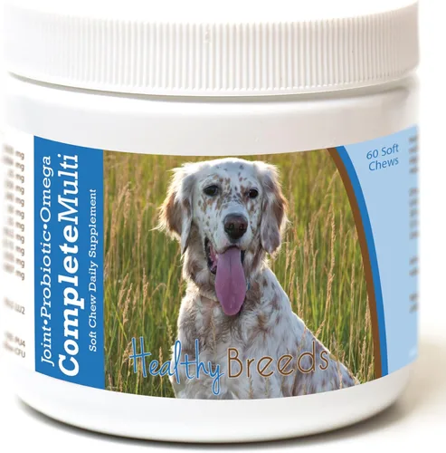 Miniatura 89 de Healthy Breeds Pug todo en uno multivitamínico suave masticable 60