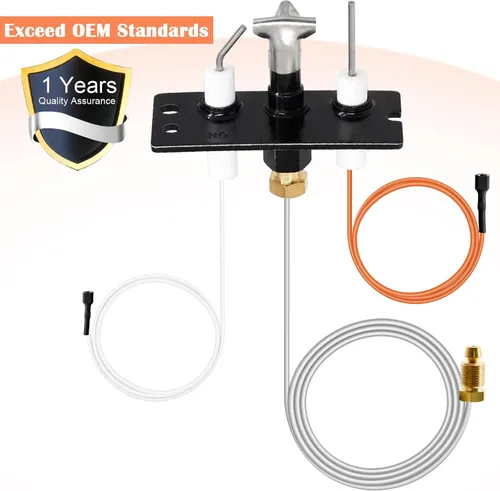 Miniatura 5 de Hiorucet 4021-422 Conjunto piloto para calefactor, piezas de chimeneas Heat N Glo y Quadra-Fire Chimeneas, Heatilator ND4236I, ND4236IL, ND3630I