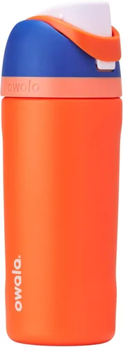 Miniatura 41 de Owala FreeSip - Botella de agua aislada de acero inoxidable con popote, botella de agua deportiva sin BPA, ideal para viajes, 32 onzas, verde putting