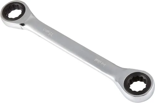 Miniatura 11 de KATUR 1 llave métrica de doble caja, llave de extremo de caja de doble anillo de cromo vanadio, herramientas manuales de reparación de automóviles
