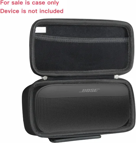 Miniatura 2 de Hermitshell Estuche de viaje duro para Bose SoundLink Flex 2ª generación/Bose SoundLink Flex Bluetooth Altavoz portátil (negro)
