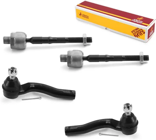 Miniatura 15 de Metrix Premium Chassis Parts - Juego de 4 barras de acoplamiento interior y exterior para Audi A3 15-16, Seat Leon 06-20 (México), 09-17 Volkswagen