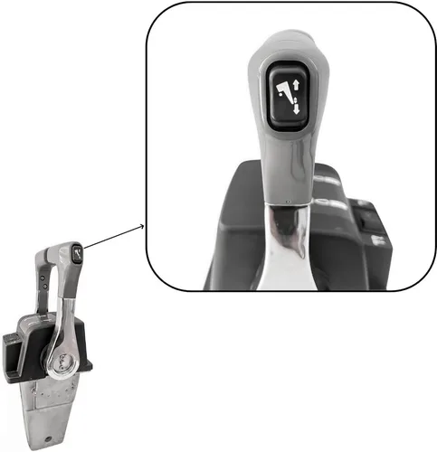 Miniatura 6 de Motor fuera de borda Suzuki DT DF 67200-93J15 Acelerador de control remoto de doble control montado en la parte superior 67200-93E13 compatible