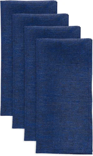 Miniatura 12 de Solino Home Athena - Juego de 4 manteles individuales cuadrados de lino natural claro de 14 x 14 pulgadas, manteles individuales 100 % lino puro
