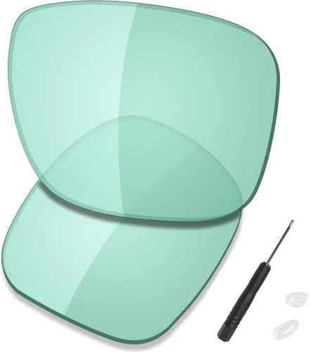 Miniatura 11 de SAUCER Premium Replacement Lenses & H20 Screwdriver & Nose Pieces for Oakley Holbrook Metal OO4123 UV400 Protection