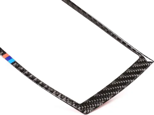 Miniatura 5 de Pegatinas de fibra de carbono suave para interior de coche para BMW X5 E70 X6 E71 2008-2013 (estilo de 3 colores)