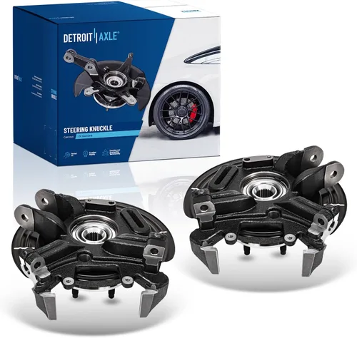 Miniatura 64 de Detroit Axle - Kit de nudillos delanteros e izquierdos RWD para Chevrolet GMC Silverado Suburban Sierra 1500 Avalanche Tahoe Yukon Cadillac Escalade
