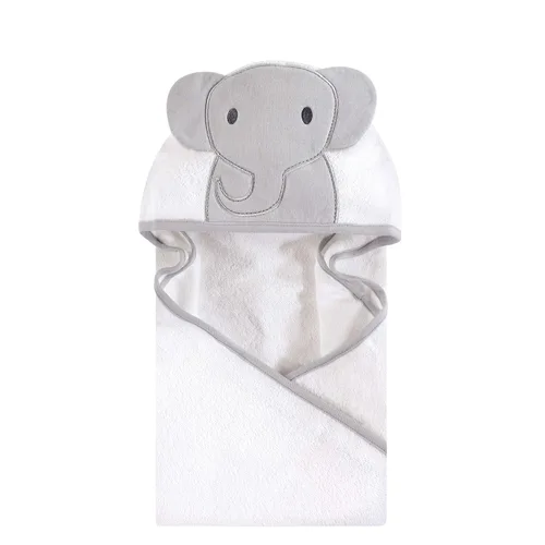 Miniatura 66 de Hudson Baby Toalla unisex de algodón con capucha con cara de animal para bebé, abeja amarilla, talla única Amarillo Bee