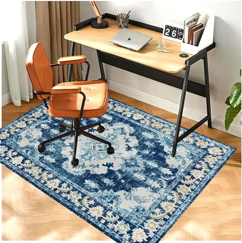 Miniatura 2 de Tapete para silla de oficina para suelo de madera dura, 36 x 48 pulgadas, tapete antideslizante para silla de escritorio para suelos duros, alfombra