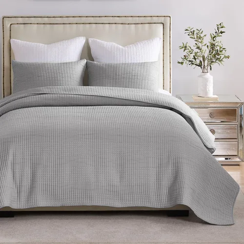Miniatura 12 de Greenland Home - Juego de ropa de cama texturizada, 2 piezas, tamaño individual/XL, cosmo cambray
