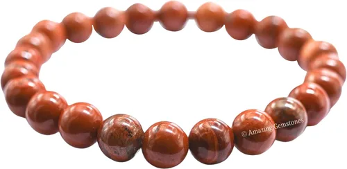 Miniatura 286 de Amazing Gemstone Pulsera de cristal para mujeres y hombres, pulsera de cristal curativo de protección, pulsera elástica con cuentas de piedras