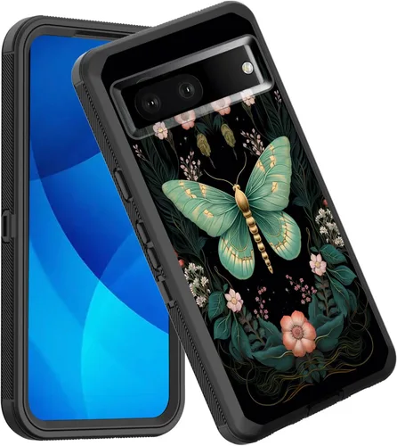 Miniatura 22 de Funda para Pixel 7a, a prueba de golpes, 3 capas, protección de cuerpo completo, resistente, de alto impacto, para Google Pixel 7a de 6.1 pulgadas