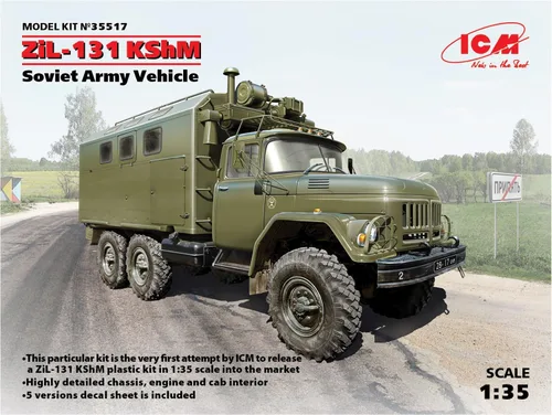 Miniatura 7 de ICM Modelos ZiL-131 KShM Vehículo del Ejército Soviético