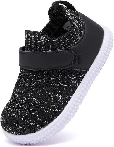 Miniatura 68 de BMCiTYBM Zapatos de bebé para niños pequeños, zapatillas de malla transpirable antideslizantes