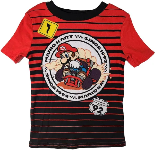 Miniatura 2 de SUPER MARIO Conjunto de pijama de cuatro piezas para niños