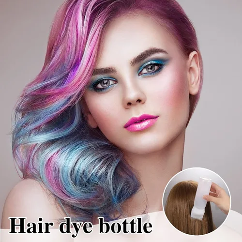 Miniatura 7 de Botella aplicadora de peine de raíz Pimoys 6 onzas, paquete de 2 aplicadores de aceite para el cabello, botella aplicadora para tinte de cabello