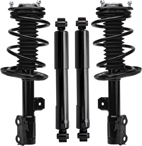 Miniatura 70 de Detroit Axle - Amortiguadores de puntales para Nissan Sentra 2007-2012 [Base S SL SR] Puntales delanteros completos con amortiguadores traseros
