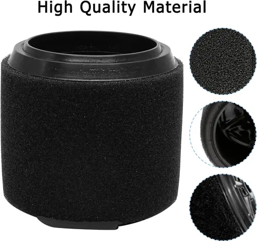 Miniatura 3 de Paquete de 2 filtros de repuesto VF3700 para Ridgid para aspiradora Shop Vac de 4 a 4.5 galones, compatible con WS0301VA WS0400DE WS14045