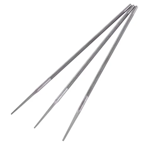 Oumefar Archivadores de cadena redondos para motosierra de 8 pulgadas, juego de limas de motosierra para ampliar aberturas circulares (0.157 in)