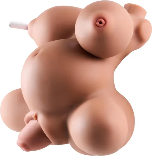 Miniatura 8 de Muñecas sexuales de prolapso de útero de 25 libras para hombres, masturbador masculino con 4 agujeros, torso femenino, juguetes realistas