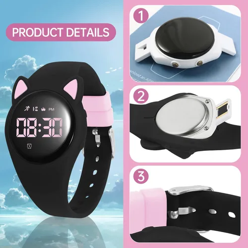 Miniatura 5 de Kids Watch, Digital Watch, Sport Watch with Alarm Clock, Stopwatch, Waterproof Fitness Tracker with No App for Ages 5-12 Children