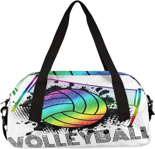 Miniatura 5 de Bolsa de deporte para niños, bolsa deportiva para adolescentes, niños y niñas, pequeña, impermeable, durante la noche, fin de semana, bolsa de viaje