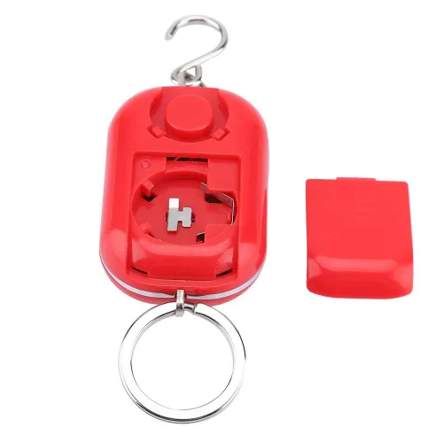 Miniatura 8 de Mini báscula electrónica, báscula de pesaje de pescado, portátil, 55.1 lbs/5G, báscula colgante digital, llavero de bolsillo, gancho
