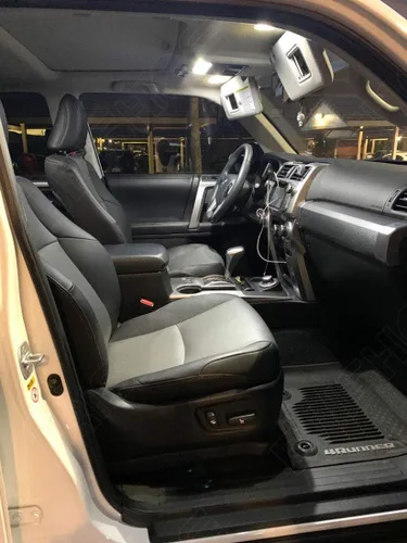 Miniatura 2 de Kit de luz interior LED blanca para Toyota 4Runner 2010-2020 2021 2022 súper brillante 6000K paquete de bombillas LED interiores + luces de Blanco