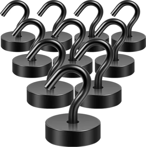 Miniatura 15 de Neosmuk - Ganchos magnéticos, elementos esenciales para cruceros, ganchos magnéticos resistentes de más de 30 libras para cabinas de crucero