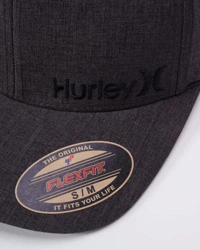 Miniatura 3 de Hurley Men's One & Only Corp Flexfit Perma Curve Bill Baseball Hat