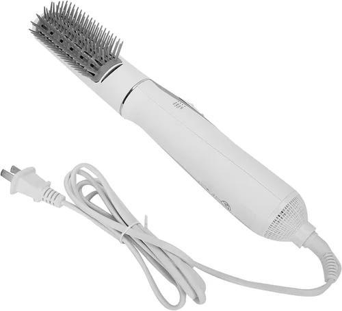 Miniatura 8 de Herramienta de peinado eléctrica 2 en 1 para secador de pelo, cepillo secador de pelo con peine de burlas, alisador de cabello ajustable de 3