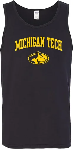 Miniatura 22 de NCAA Arch Logo - Camiseta sin mangas de la Universidad de la Escuela Navy Midshipmen Deporte Gris