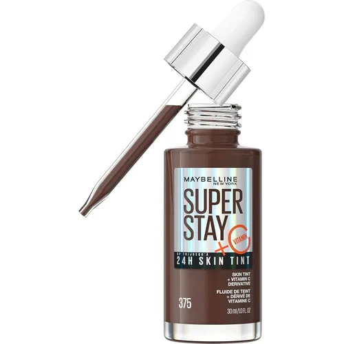 Miniatura 16 de Maybelline Super Stay Up - Tinte para piel de hasta 24 horas, base radiante de cobertura ligera a media, maquillaje infundido con vitamina C, 102, 1