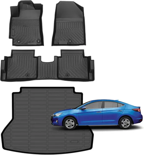Miniatura 43 de Alfombrillas antideslizantes para automóvil, alfombrillas para todo tipo de clima, accesorios de forro para maletero