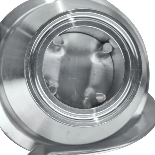 Miniatura 4 de HFS (R) Válvula de retención sanitaria de 1.5 pulgadas con tres abrazaderas - Trébol de flujo unidireccional, acero inoxidable 304, junta FKM