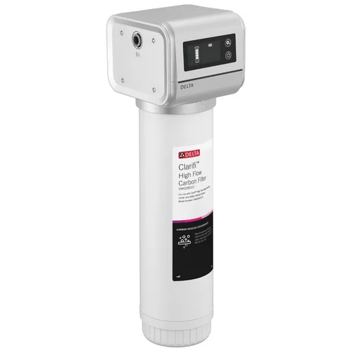 Sistema de filtro de agua Delta Clarifi de alto flujo debajo del fregadero, filtro de agua para grifo de fregadero de cocina y baño, DWQ3501510