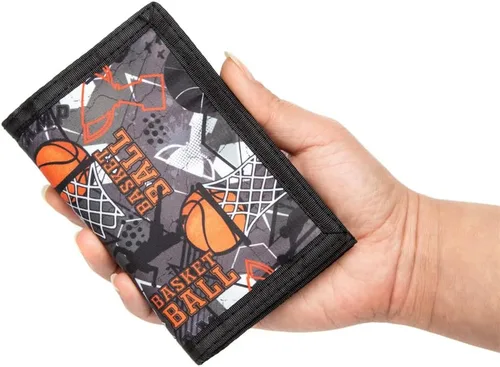 Miniatura 4 de Cartera para niños y niñas, cartera para niños pequeños, de lona triple para exteriores, para niños, niños, novedosa cartera para regalos