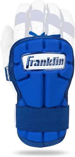 Franklin Sports Guantes Protectores de Mano y Muñeca para Béisbol - Serie PRT LG, Protector para Adultos para Batear - Escudo Protector para Real