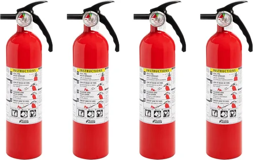 Miniatura 15 de Kidde, FA110G, Extintor multiusos para casa, oficina, dormitorio, residencial, 1A10BC Extintor multiusos residencial para pequeños incendios