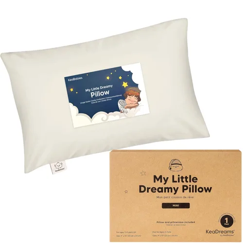 Miniatura 21 de Almohada Mini para Niños Pequeños con Funda - 9x13 My Little Dreamy Almohada de Viaje para Niños para Dormir, Cama de Niños, Pequeña, Minúscula