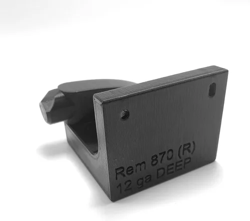 Miniatura 3 de Spartan Mounts for Remington 870 Sistema de organización de almacenamiento de exhibición de escopeta de pared Diseño único de perfil bajo