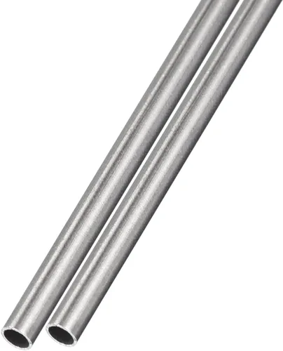 Miniatura 6 de METALLIXITY Tubo de acero inoxidable 304 (0.236 in de diámetro x 0.024 in de pared T x 11.811 in de largo), 2 piezas, tubo recto - para muebles