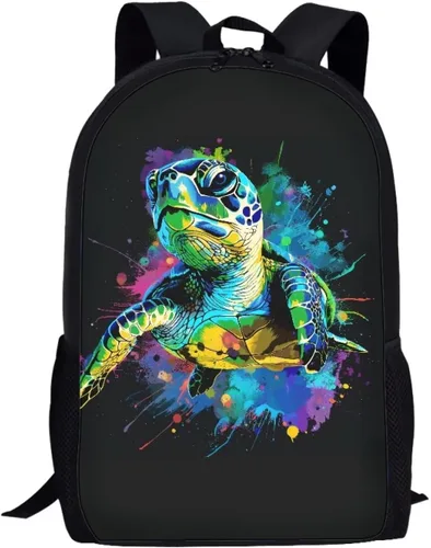 Miniatura 155 de HUGS IDEA Los animales frescos 3D niños escuela libro bolsa niños impresión mochilas, Baloncesto, Moderno