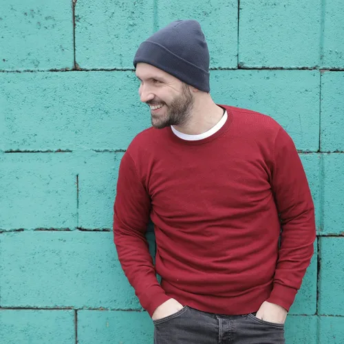 Miniatura 4 de PFFY Gorro de punto unisex para hombre y mujer