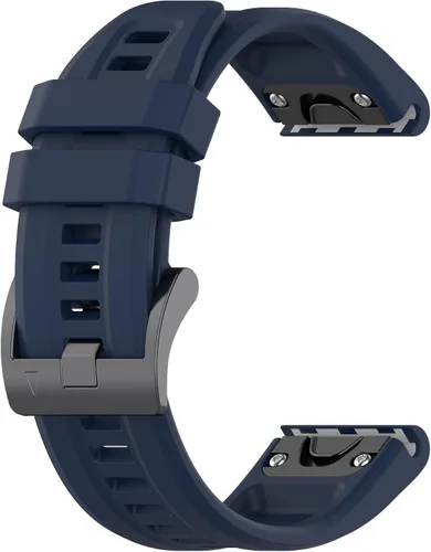 Miniatura 6 de Correas de repuesto para Garmin Fenix 7X, Fenix 6X/Fenix 5X Quickfit, silicona suave, repuesto para Garmin Tactix 7/instinct 2X/Quaitx 3/Tactix DELTA