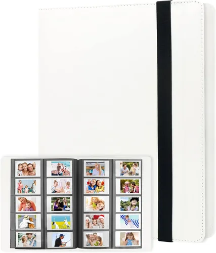 Miniatura 16 de Álbum de fotos de 640 bolsillos para cámara Fujifilm Instax Mini, álbum de fotos de 2 x 3 pulgadas para fotos Polaroid de 2 x 3 pulgadas, libro