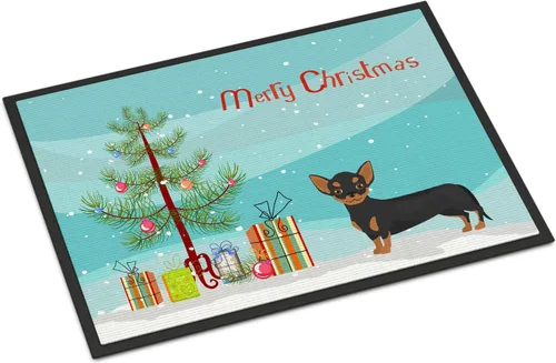 Miniatura 116 de Caroline's Treasures CK3799MAT Akita Shepherd - Tapete de árbol de Navidad de 18 x 27 pulgadas, tapete para puerta delantera, interior y exterior